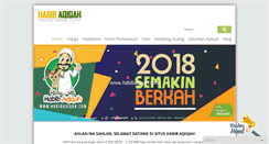 Desktop Screenshot of habibaqiqah.com